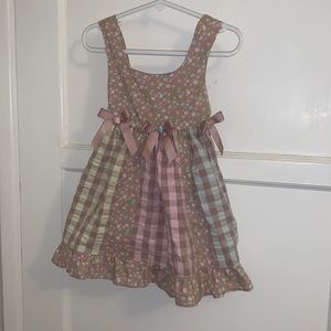 Floral pastel print dress